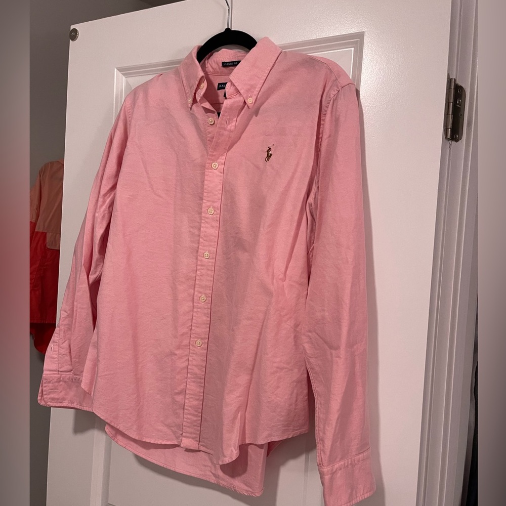 Polo Ralph Lauren Pink Collared Shirt